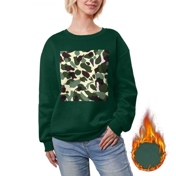 Women's Fleece Crew-neck Hoodie