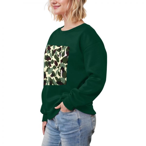 Women's Fleece Crew-neck Hoodie - Image 2