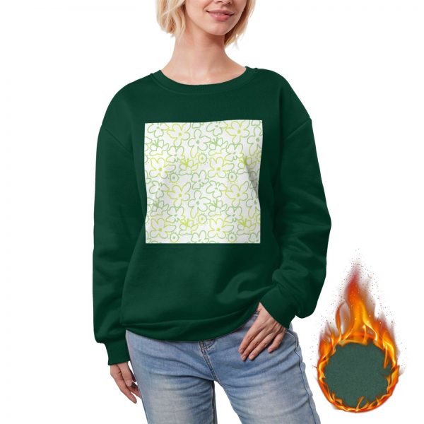 Women's Fleece Crew-neck Hoodie