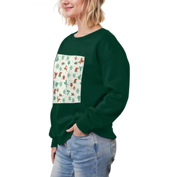 Women's Fleece Crew-neck Hoodie - Image 2