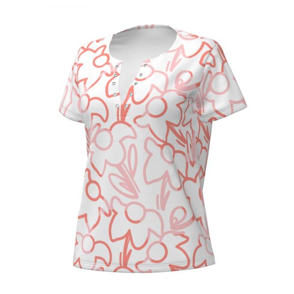 Women's V-Neck T-Shirt - Image 4