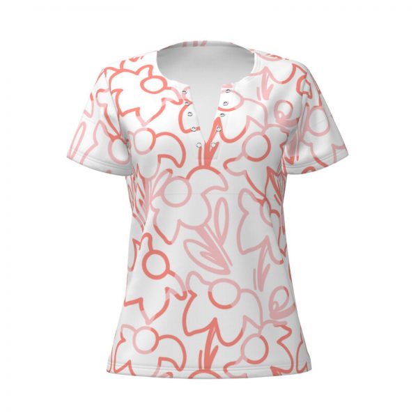 Women's V-Neck T-Shirt - Image 5