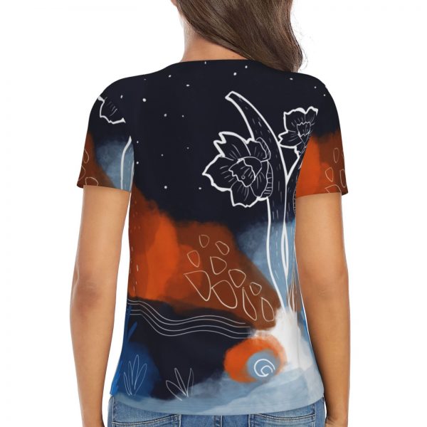 Women's V-Neck T-Shirt - Image 3